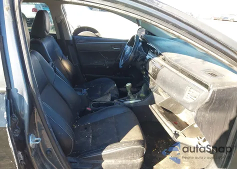 2016 Toyota Corolla S Plus из США, поврежденный, VIN 2T1BURHE8GC672874